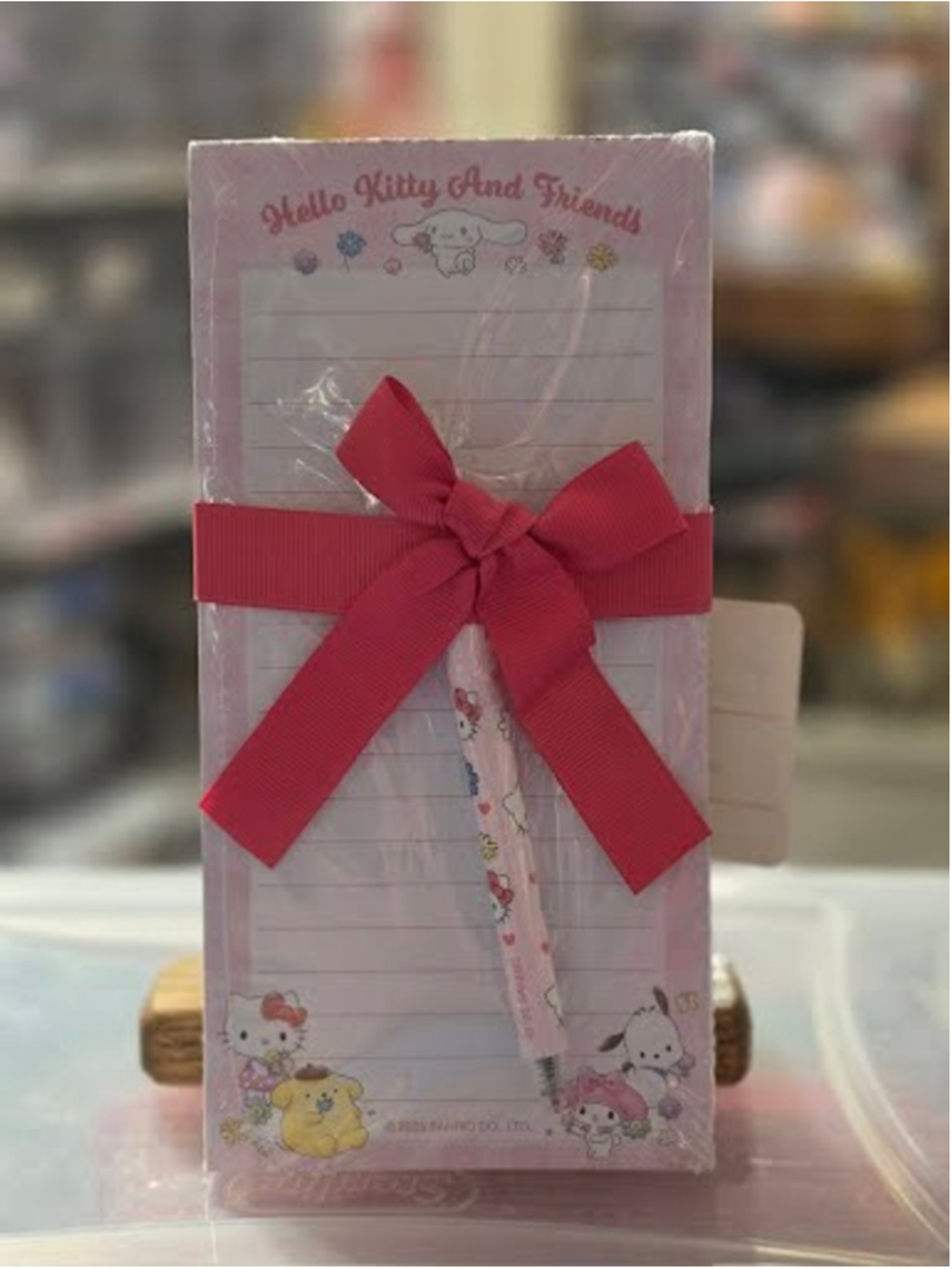 #FAM-2273 Sanrio Pen & Paper Set - Magnetic Notepad - 100 Pages